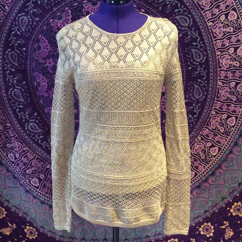 ❤️NWT Gold Ralph Lauren knit sweater